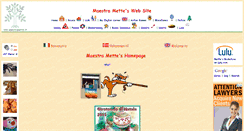 Desktop Screenshot of maestramette.it